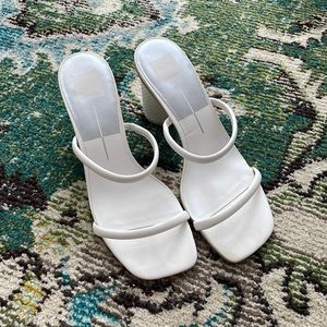 Dolce Vita White Sandals